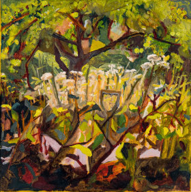 Apple Orchard Painting by Helen Thorp