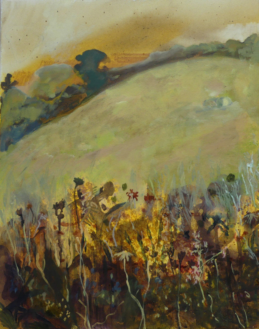 Harvest 1 Painting by Helen Thorp