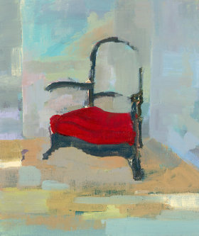 Little Chair Painting by Helen Thorp