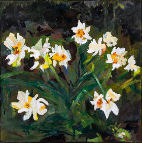 Narcissus Painting by Helen Thorp